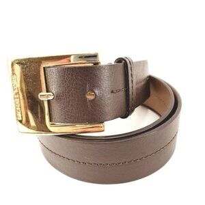 Michael Kor Men's XL Fit 39"to 42" Synthetic Leather Brown Business Casual Belt